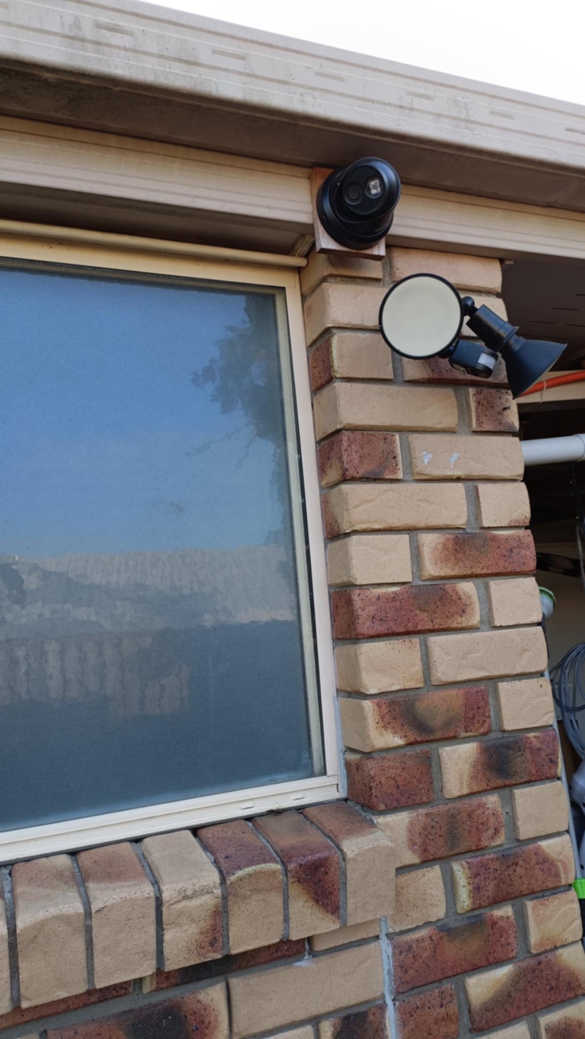 Before — gaps at side access