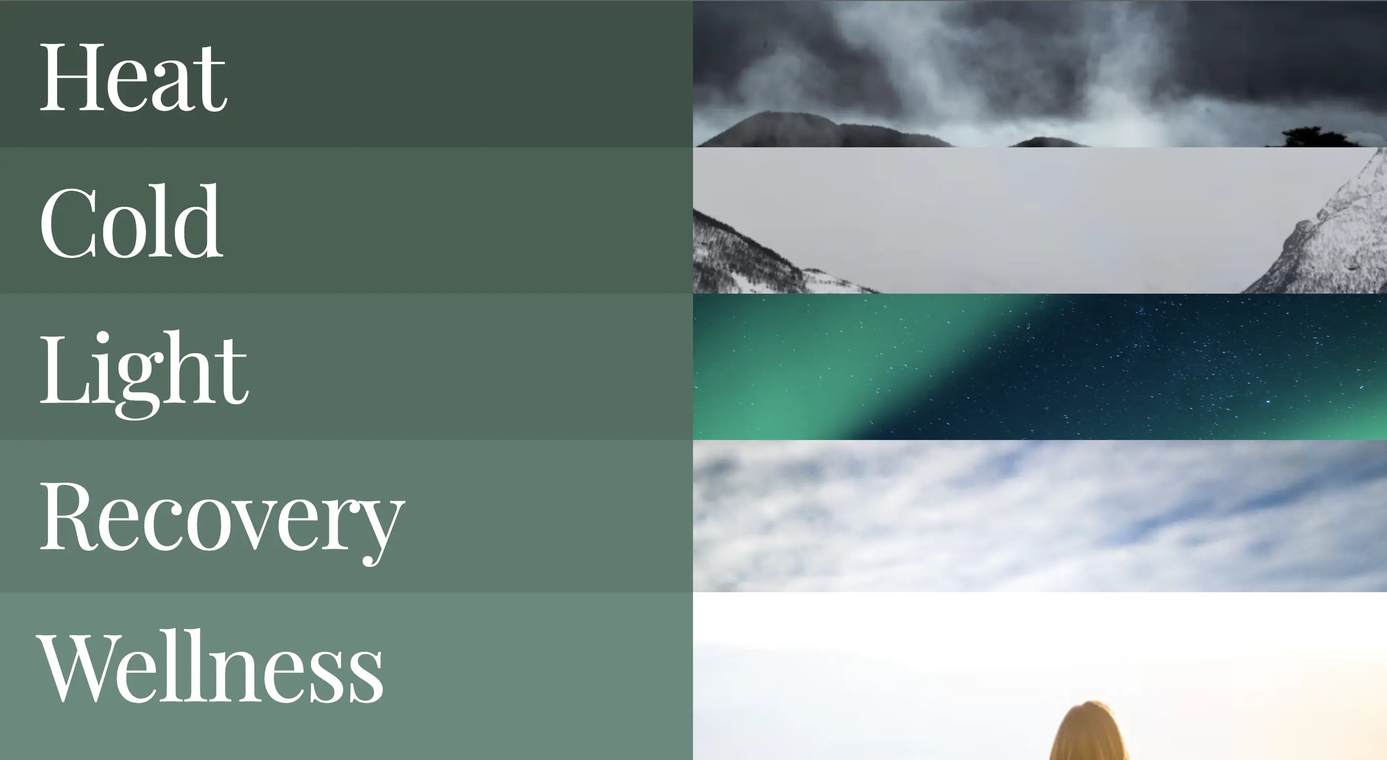 Luxury animations and premium feel
