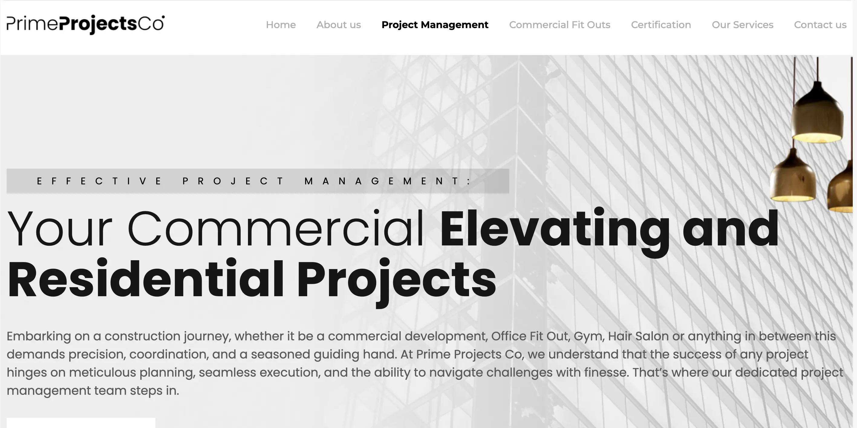 Old Service Page Hero Prime Projects Co