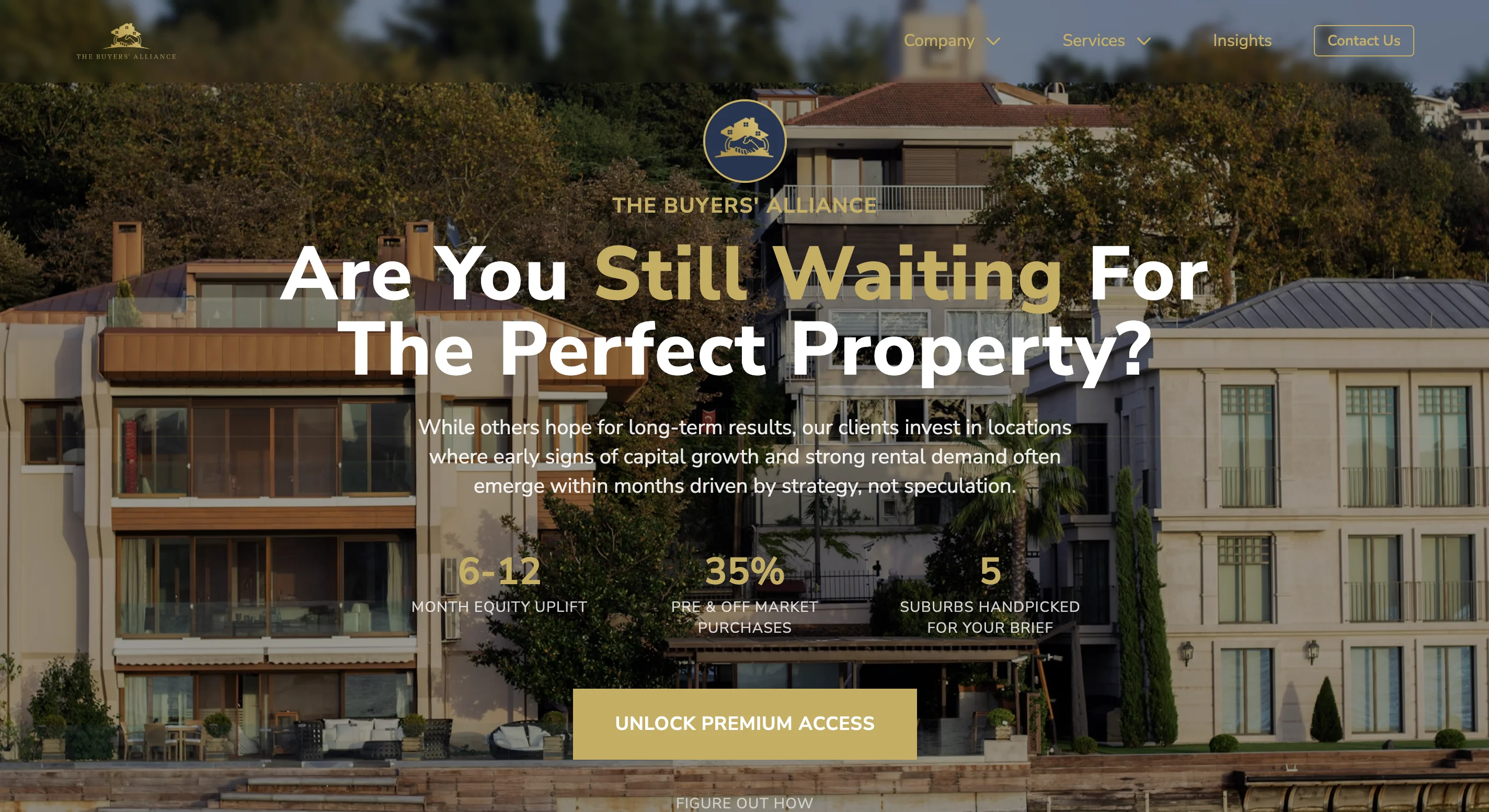 The Buyers Alliance Homepage Hero